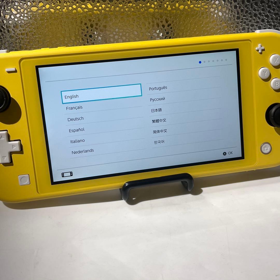 【動作良好】Switch Lite スイッチライトイエロー 本体