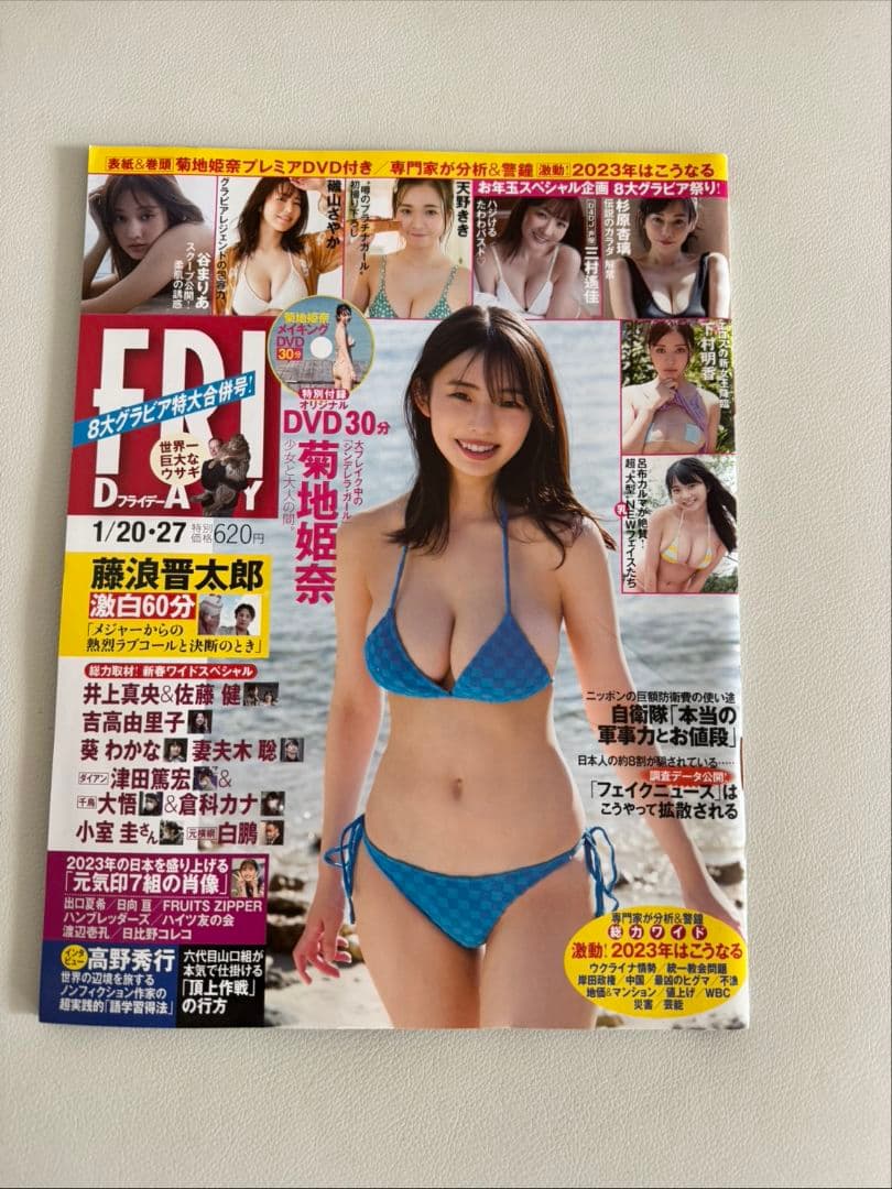 【送料込み】菊地姫奈 写真集・FRIDAY・週刊プレイボーイ