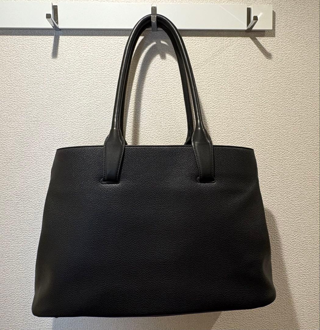 【美品】ビームスF別注L’Avenir / レザートート　黒