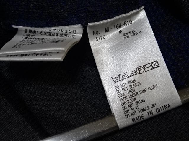 新品!!(定価39600)MARK&LONAマークアンドロナ・スカルニットベスト