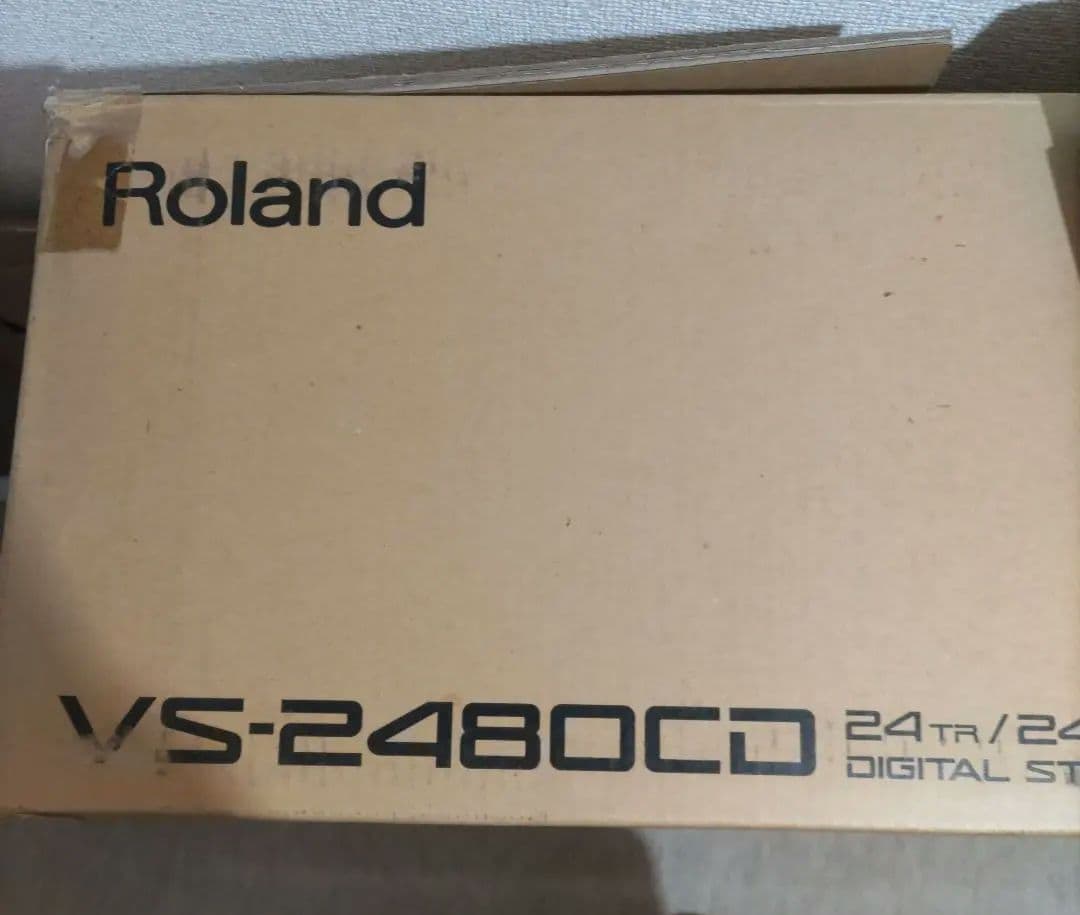 Roland VS-2480CD デジタルスタジオワークステーション/通電確認