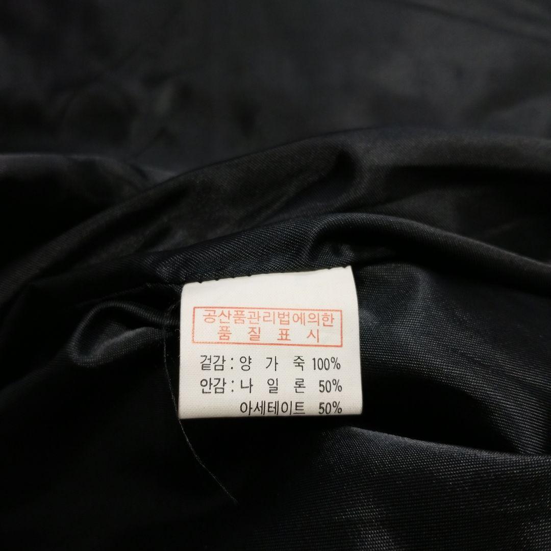 00s archive vintage レザージャケット ギミック Y2K ラム