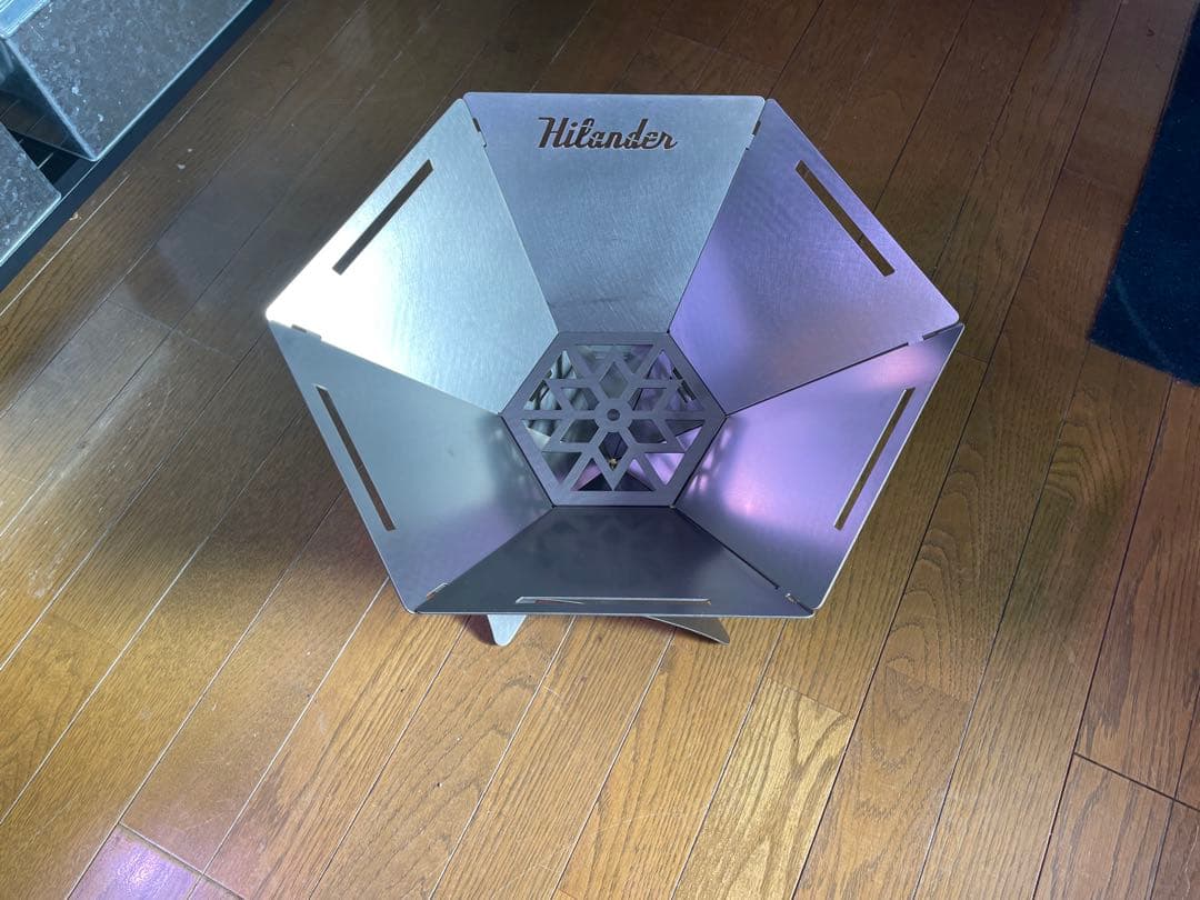 Hilander 焚き火台 六花　ステンレス製