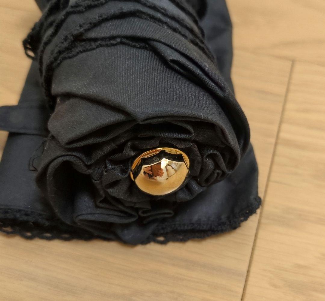 美品　CELINE　セリーヌ　マカダム柄UV晴雨兼用折りたたみ傘