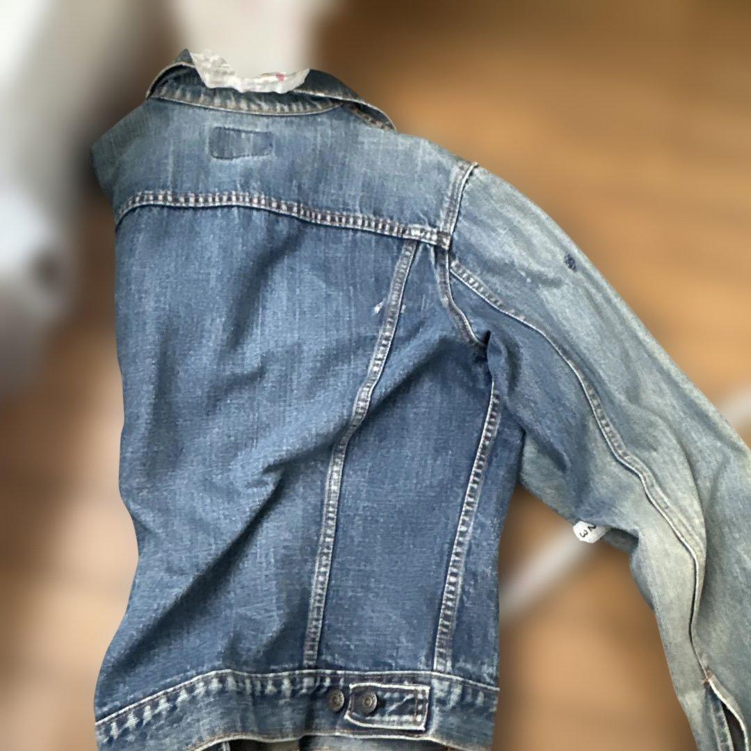 LEVI'S 71205ブルーデニムジャケット3BIGＥ