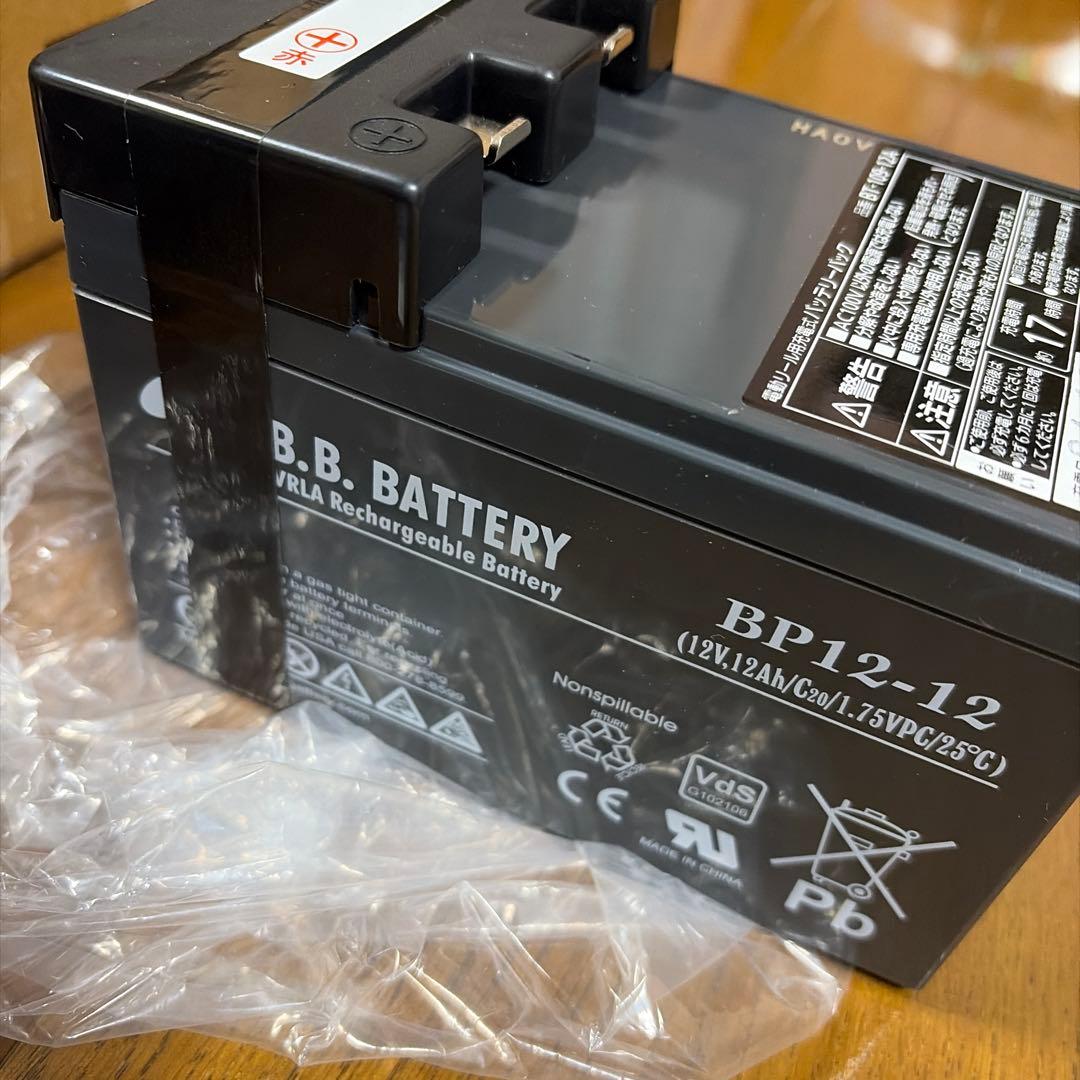 【新品未使用•1月購入】WINSバッテリー BT-109-12A