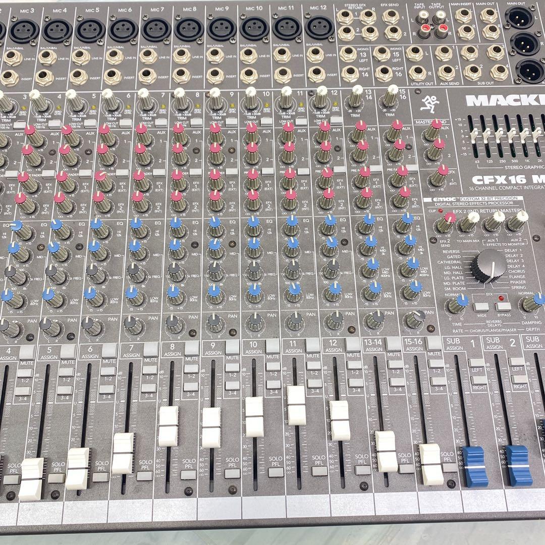 MACKIE CFX16 MIXER アナログミキサー
