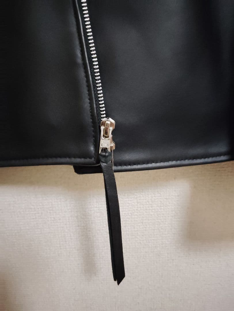 Schott シングルライダース ブラックレザージャケット　羊革 Lサイズ