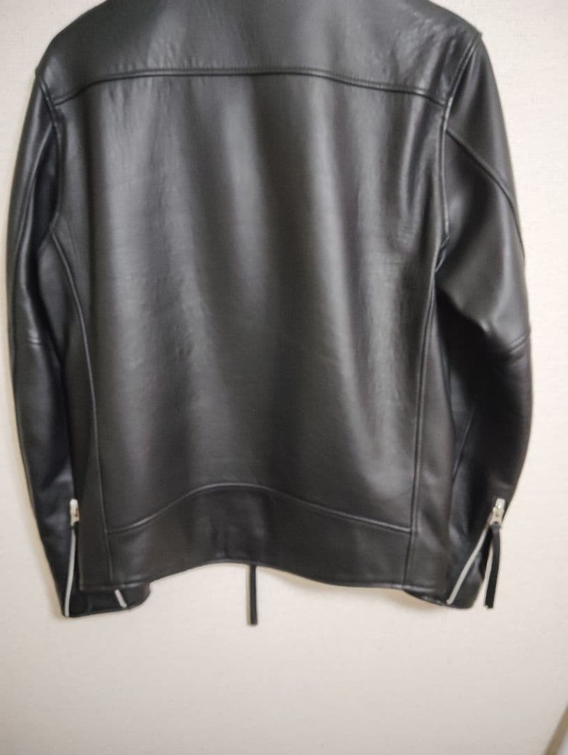 Schott シングルライダース ブラックレザージャケット　羊革 Lサイズ
