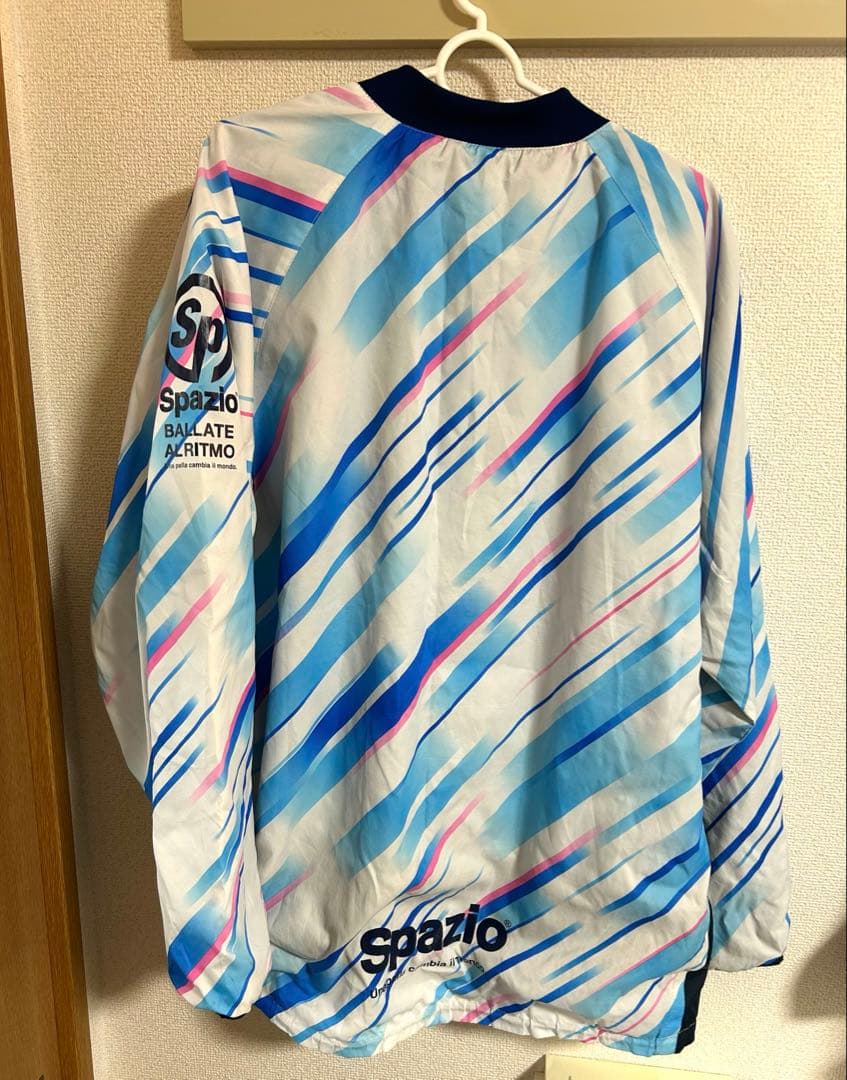 Spazio スパッツィオ 裏地付きウィンドブレーカー　ピステトップ Oサイズ