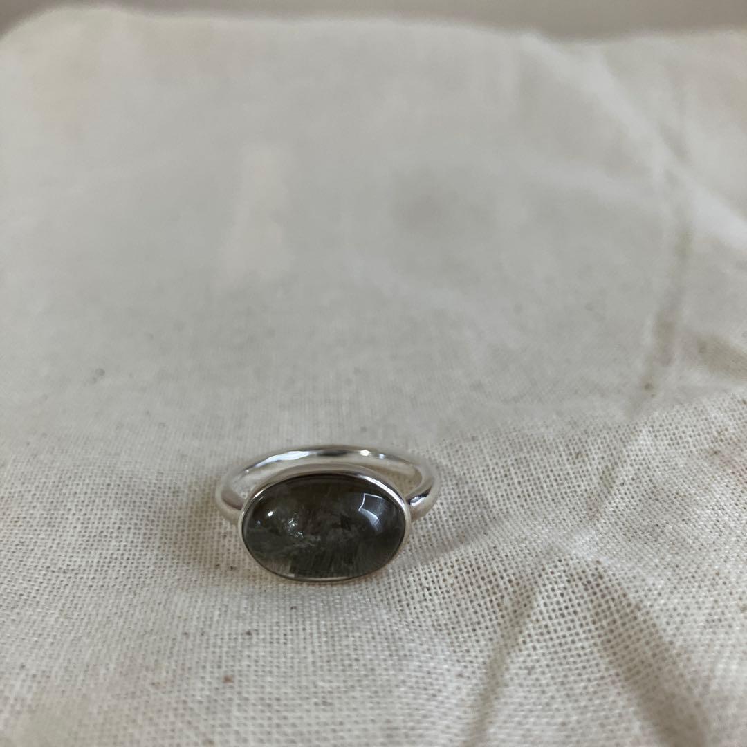 ルチルの実　　プラチナルチルクオーツ針水晶