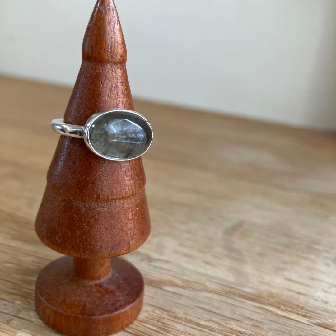 ルチルの実　　プラチナルチルクオーツ針水晶