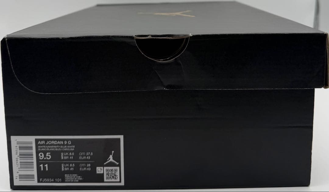 ナイキ AIR JORDAN 9 G エア ジョーダン 9 ゴルフ 27.5cm
