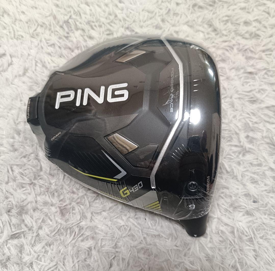 ピン G430 MAX ドライバー ヘッド 9度 メンズ PING