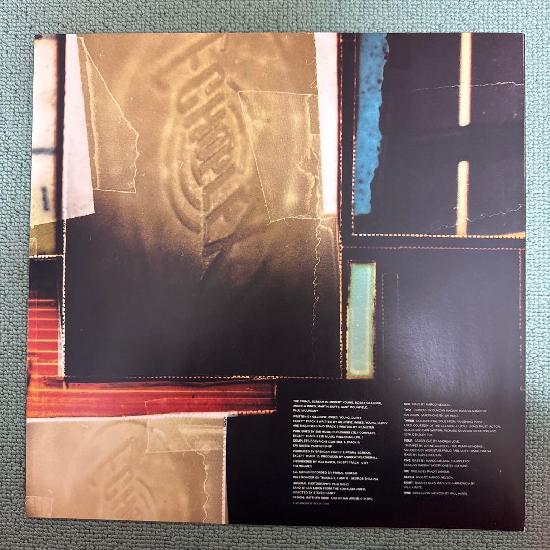 PRIMAL SCREAMS『VANISHING POINT』レコード