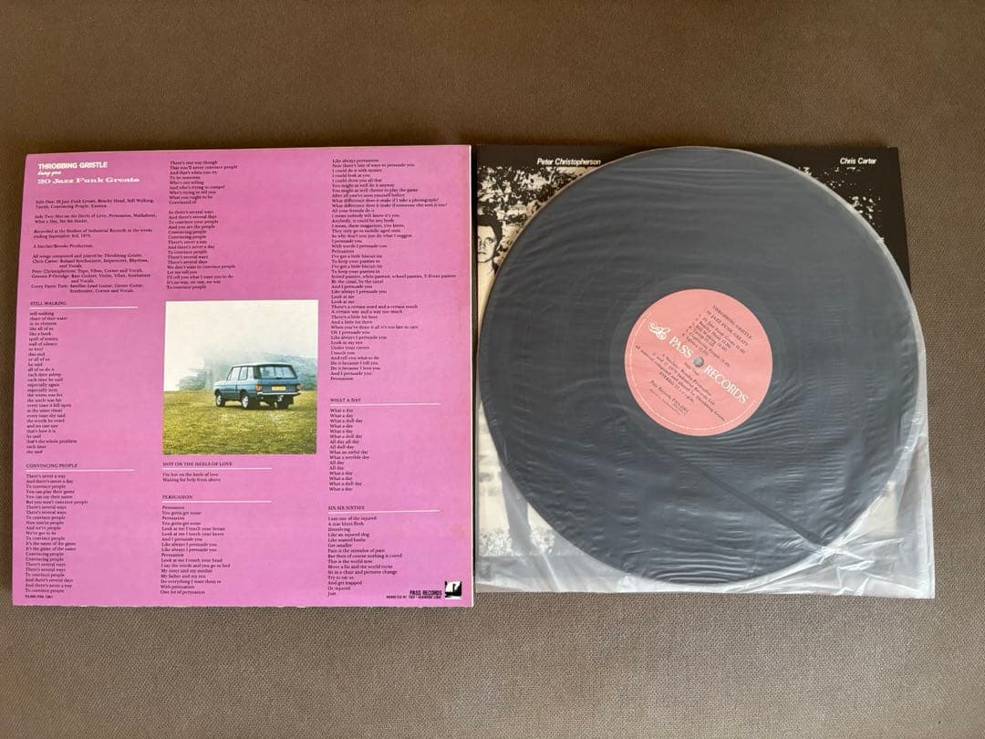 洋楽 Throbbing Gristle 20 Jazz Funk Greats LP