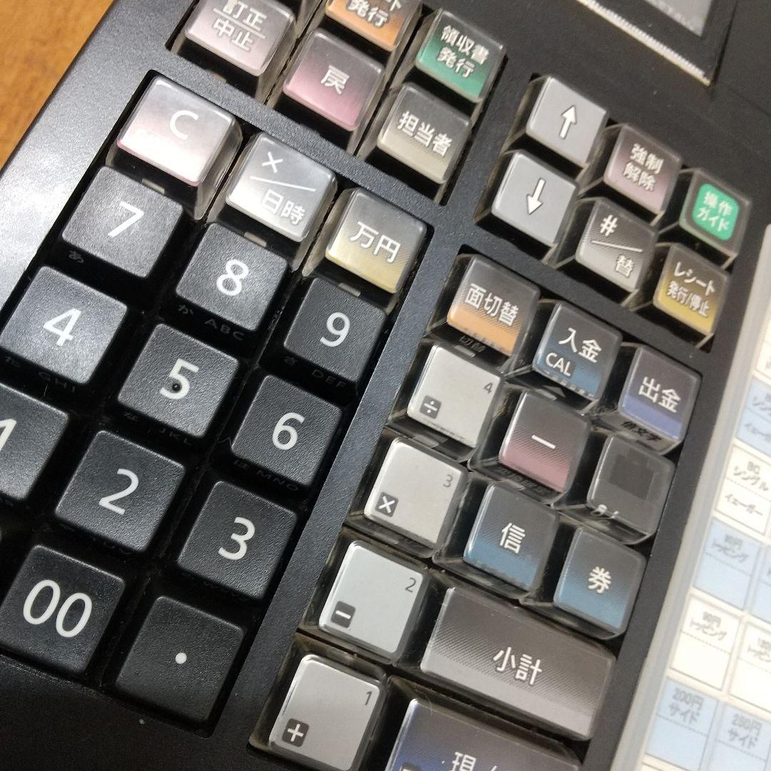 n*3様 M CASIO カシオ 電子レジスター TK-400 店舗用品 レジ