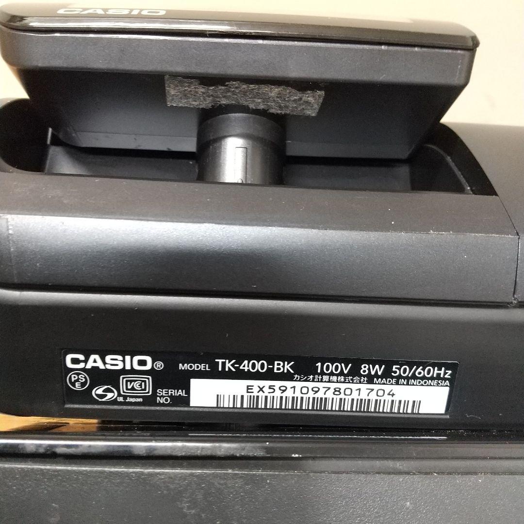 n*3様 M CASIO カシオ 電子レジスター TK-400 店舗用品 レジ