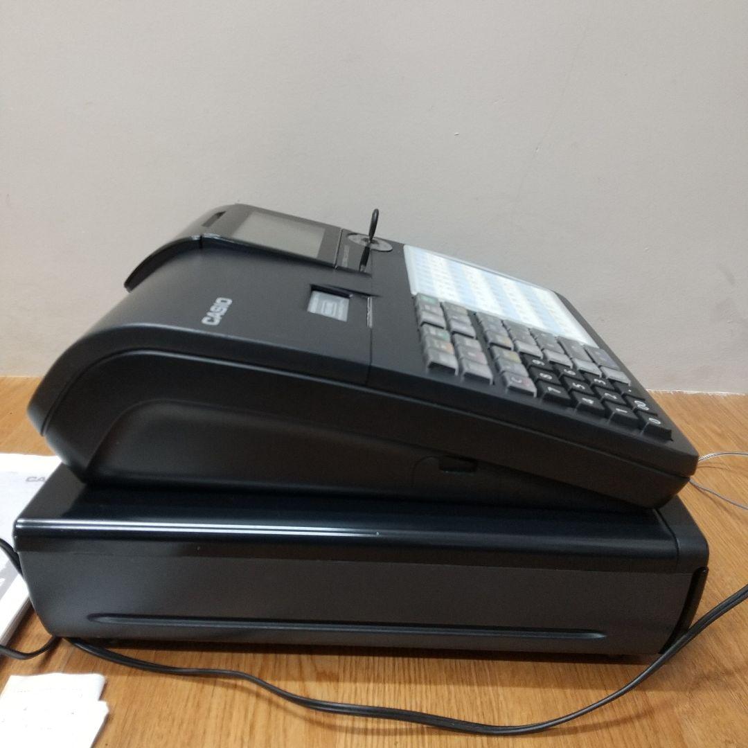 n*3様 M CASIO カシオ 電子レジスター TK-400 店舗用品 レジ