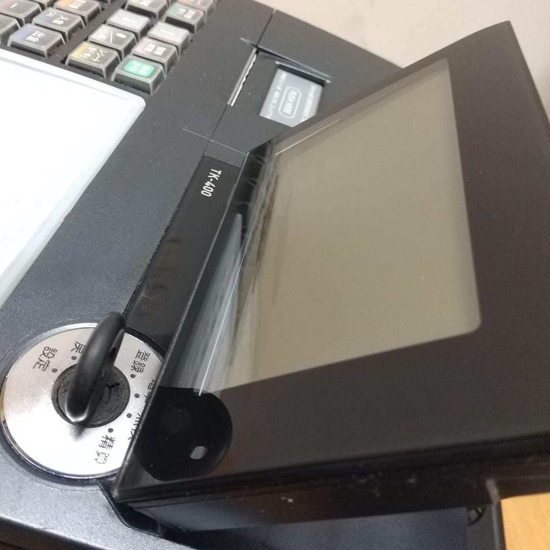 n*3様 M CASIO カシオ 電子レジスター TK-400 店舗用品 レジ