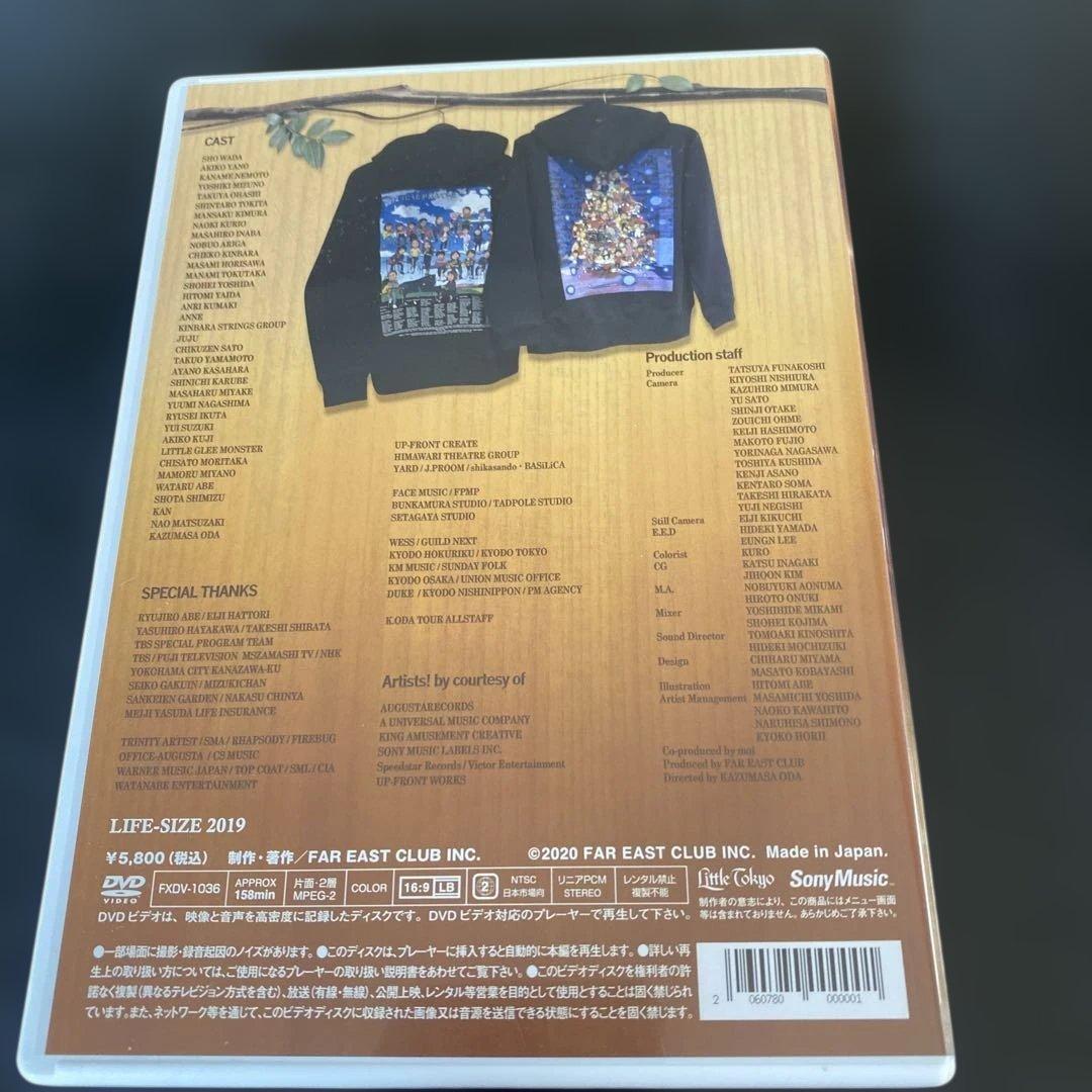 ミュージック LIFE-SIZE KAZUMASA ODA 2019 DVD