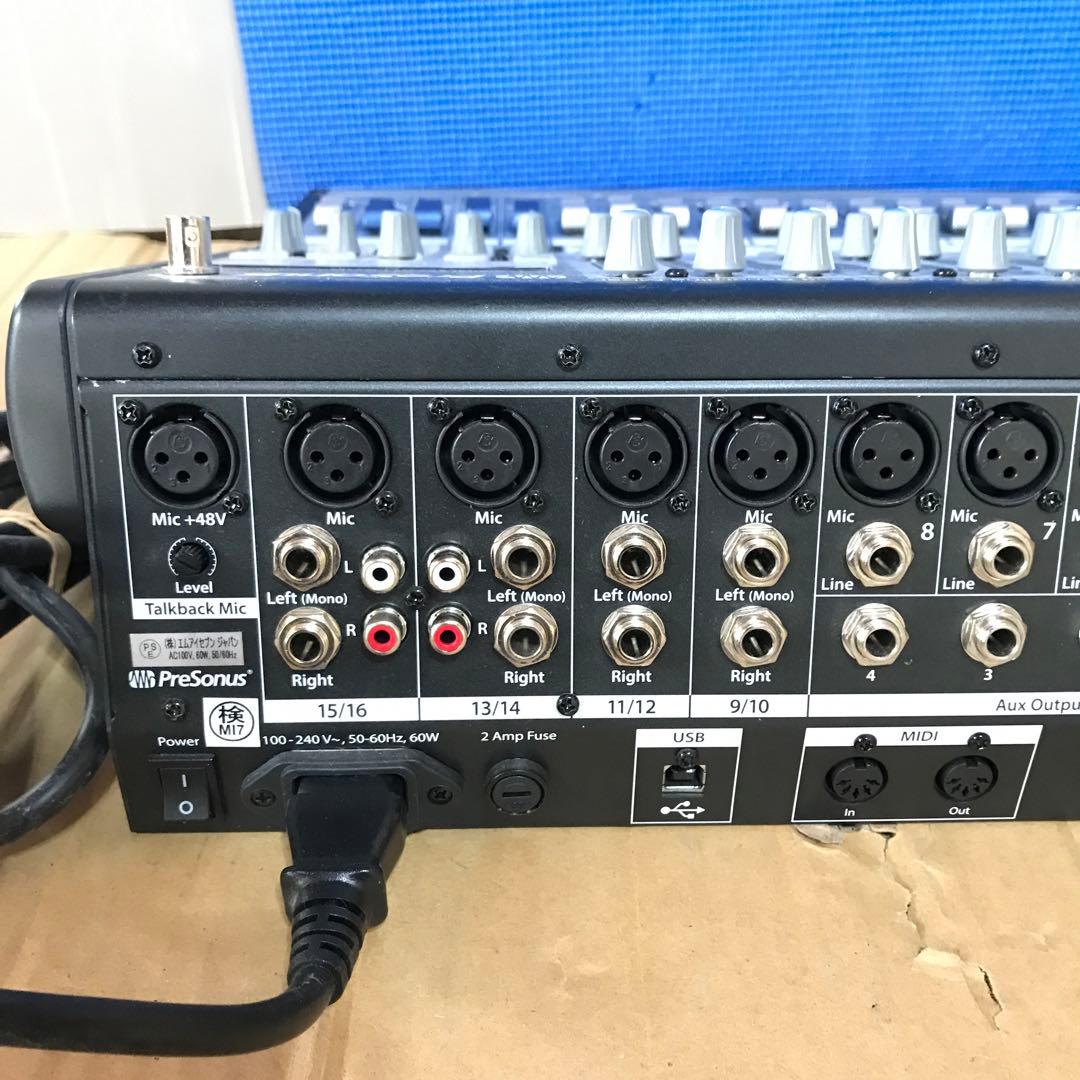 PreSonus StudioLive 16.0.2 デジタルミキサー　ジャンク