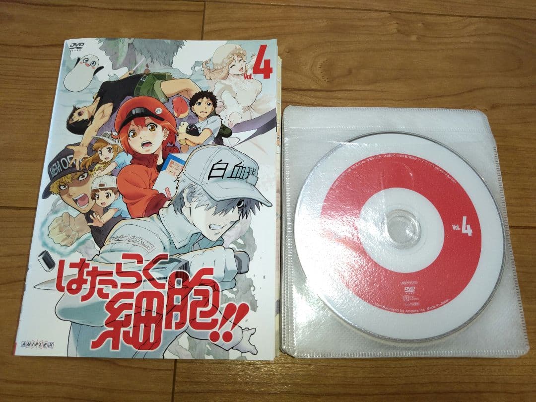 はたらく細胞　1期+2期　DVD 全11巻　レンタル落ち