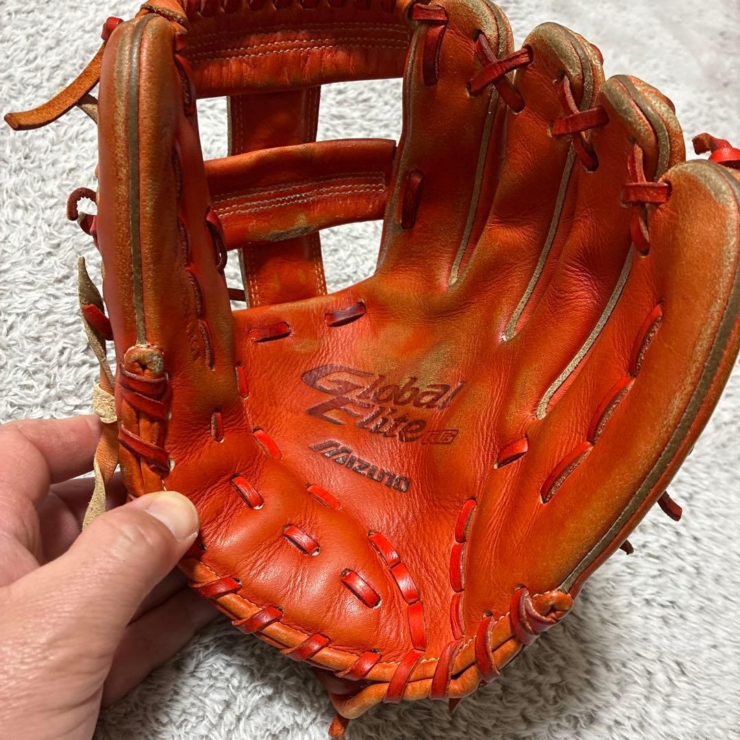 Mizuno Global Elite オレンジグローブ