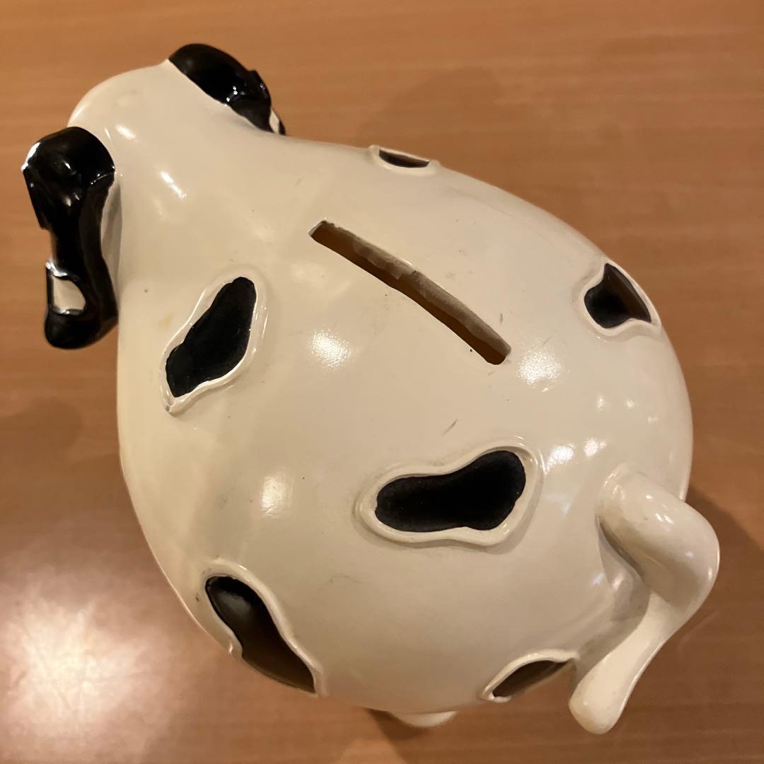 【レア★希少】貯金箱　樹脂製　足はバネ　中古