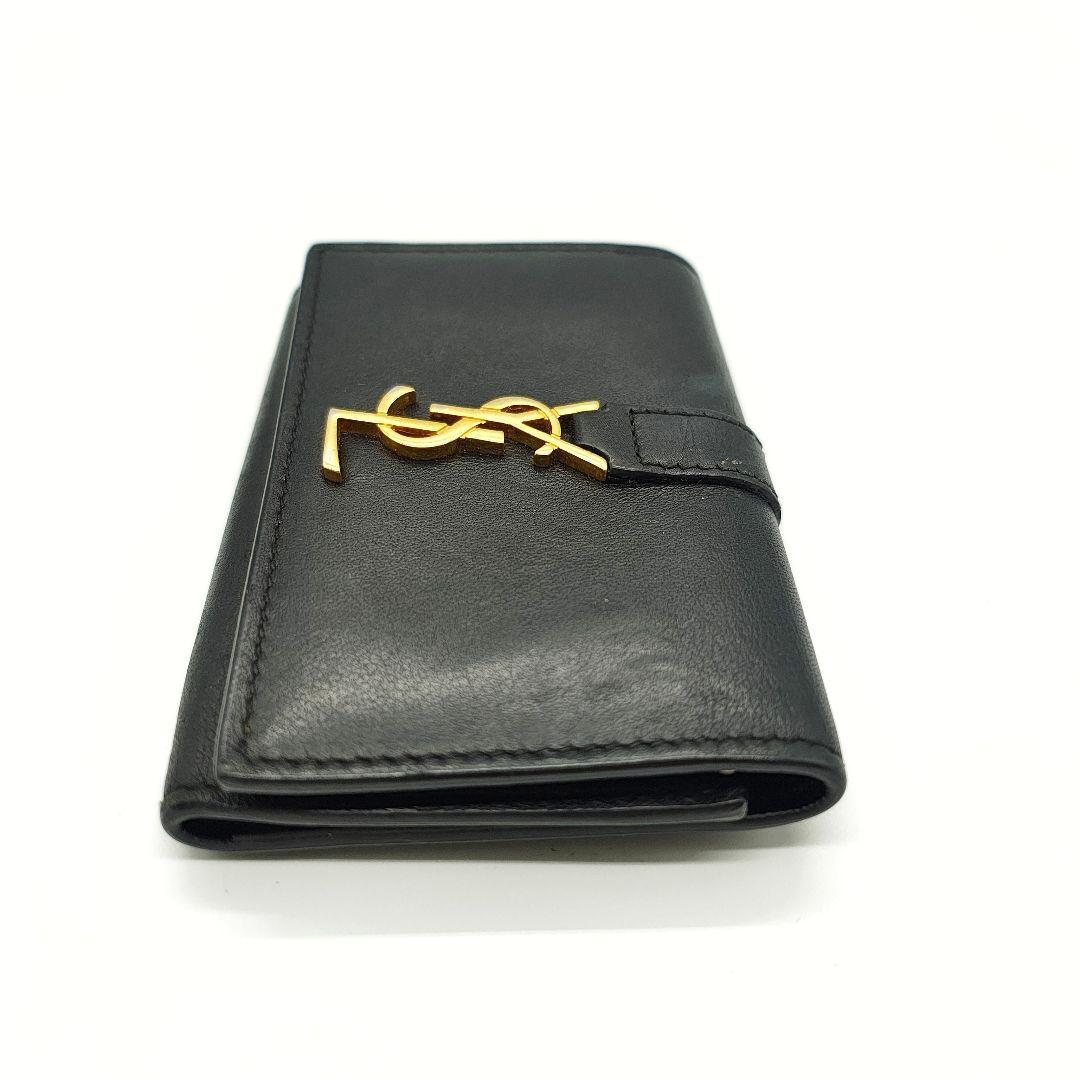 SAINT LAURENT キーケース カサンドラ ブラック サンローラン