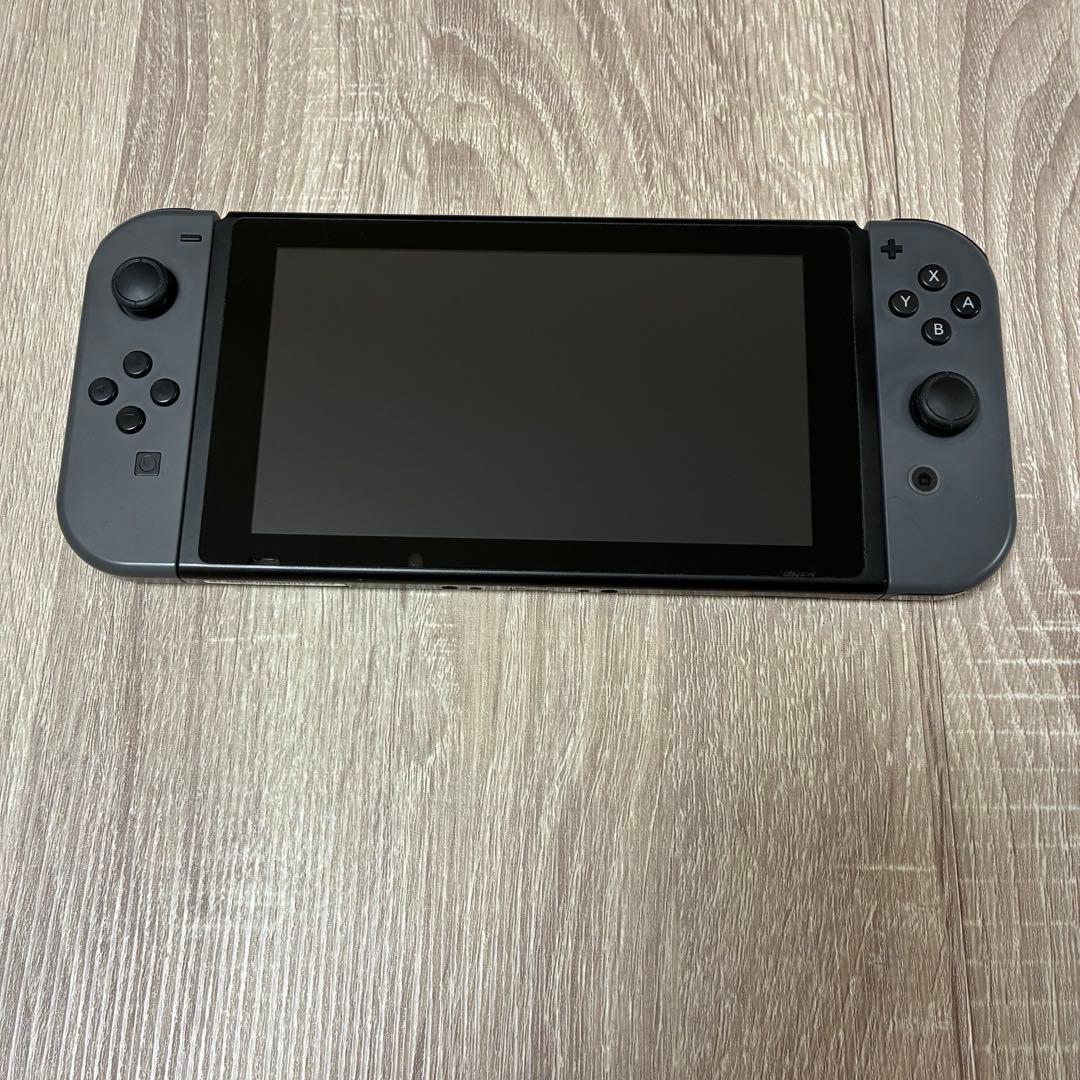 【画面美品】Nintendo Switch グレー 本体セット（未対策機）
