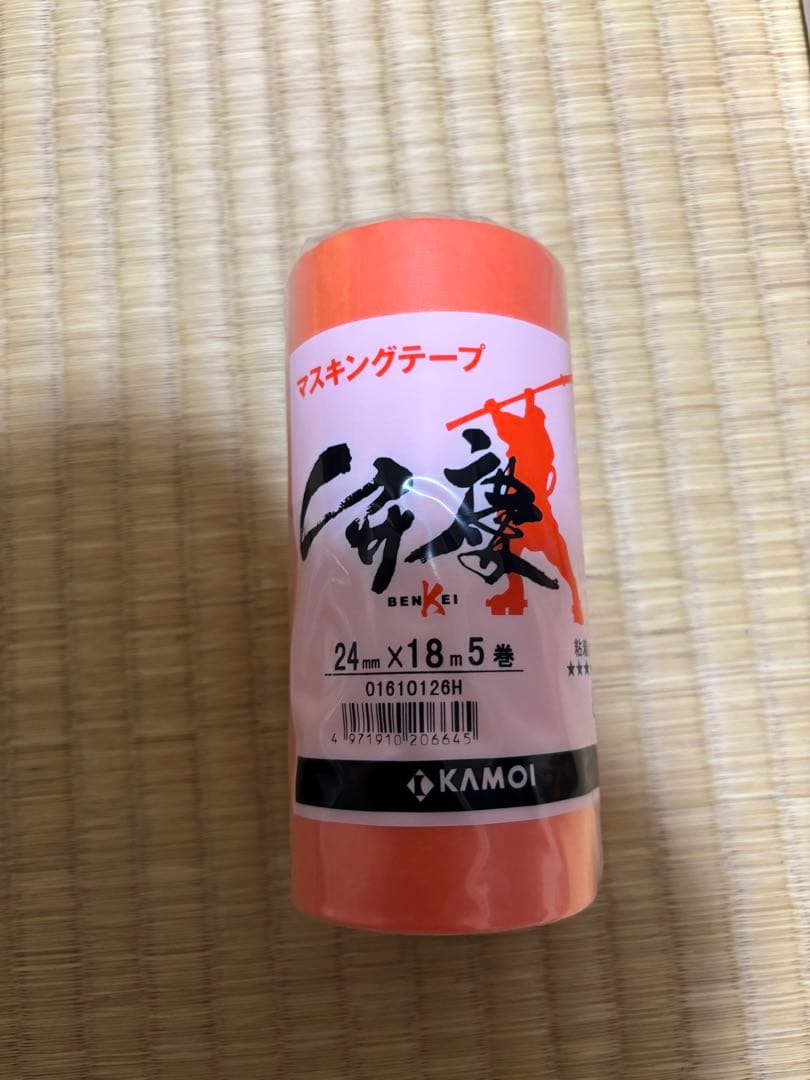 建築用マスキングテープ 弁慶　3箱　24mm