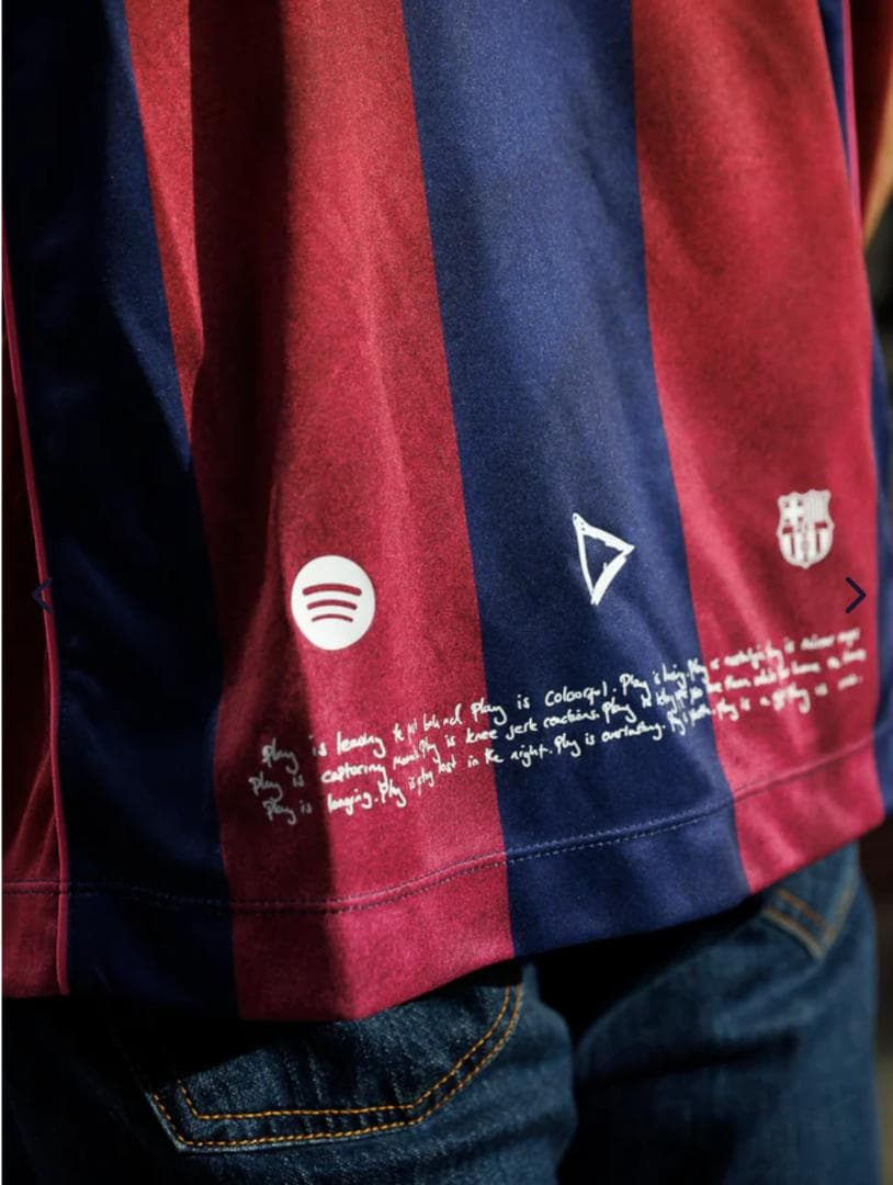 FC バルセロナ x Sheeran Retro ユニフォーム 正規品