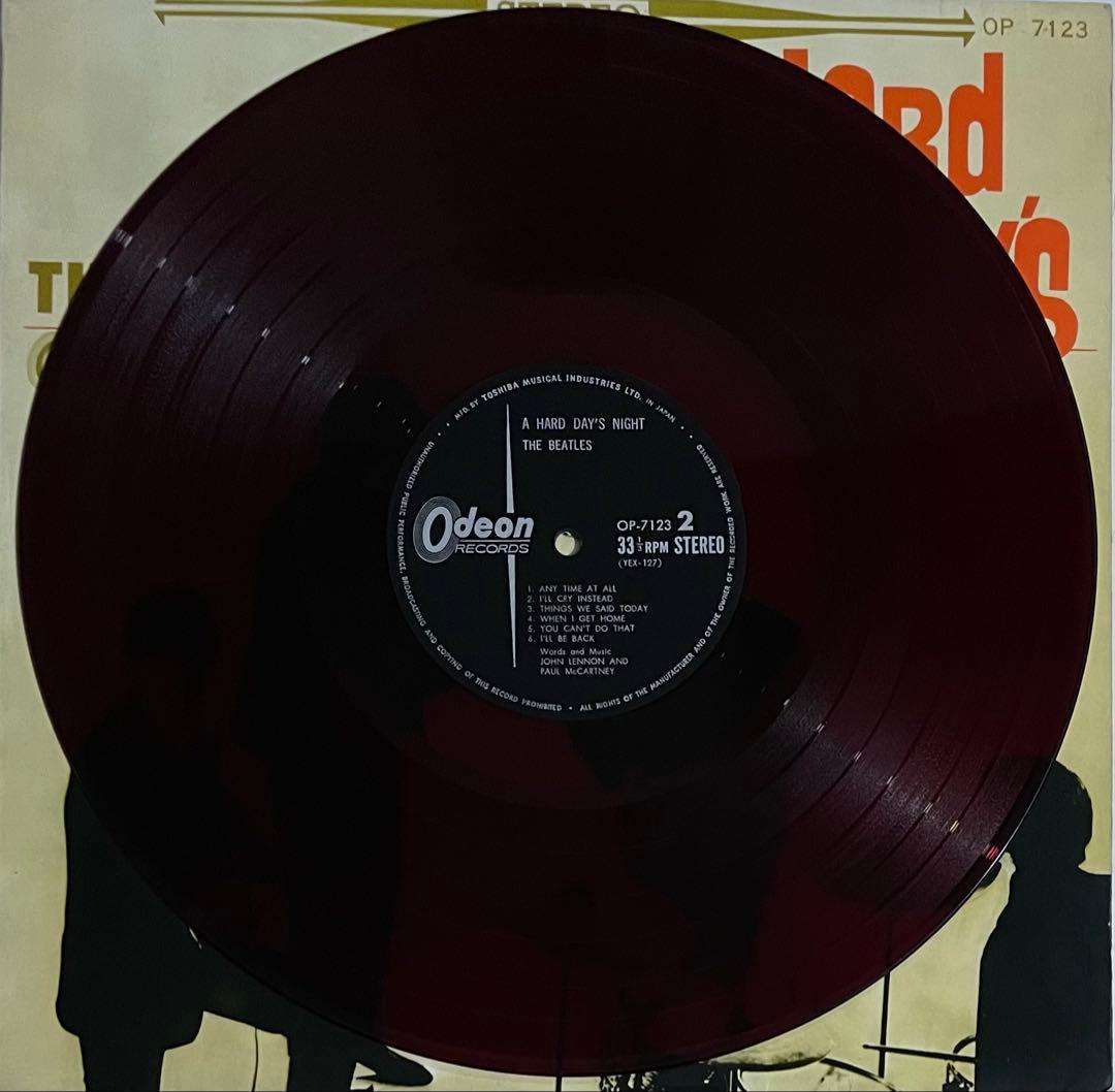 希少！お値下げビートルズ 初期Odeon赤盤OR OP-7000番台LP6セット