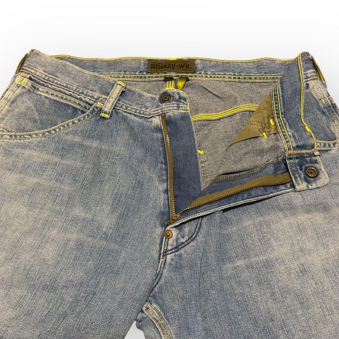 USA製 STUSSY stüssy-wk. デニムパンツ W32
