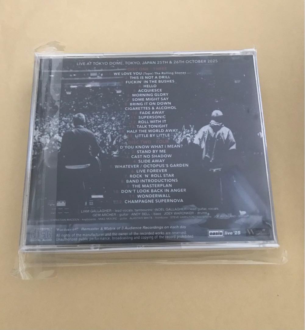 洋楽 oasis live DEFINITIVE TOKYO DOME 2025