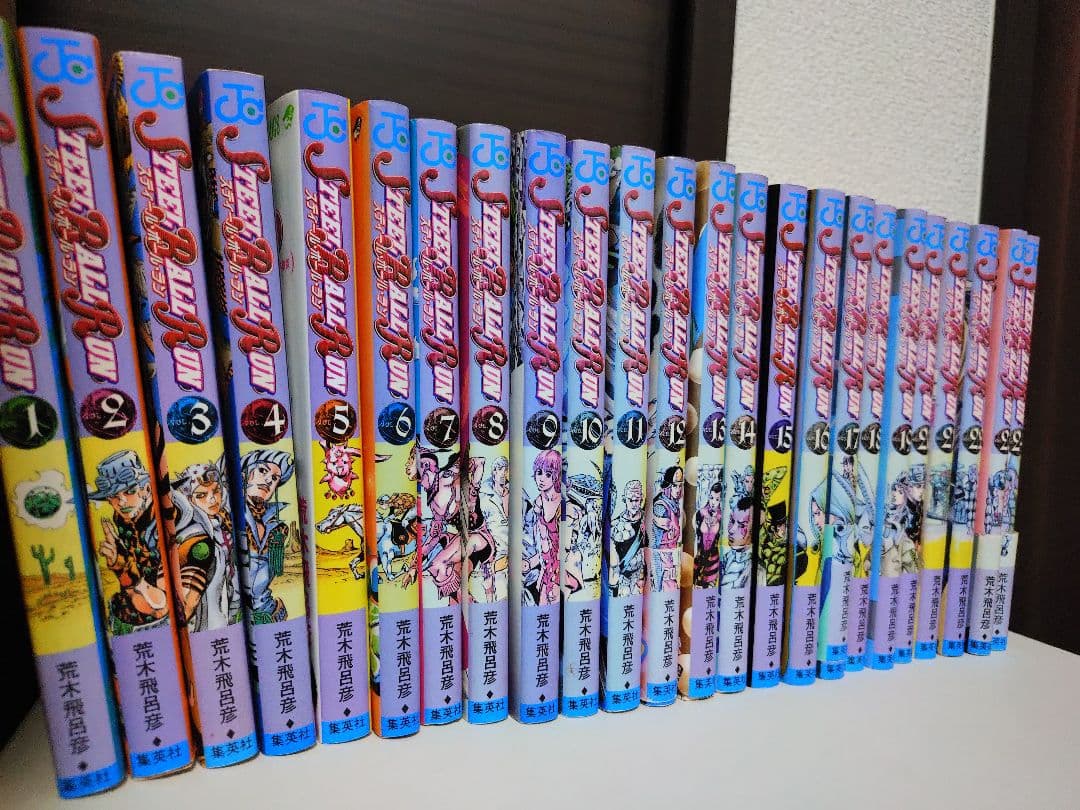 スティール・ボール・ラン 全巻セットジョジョ
