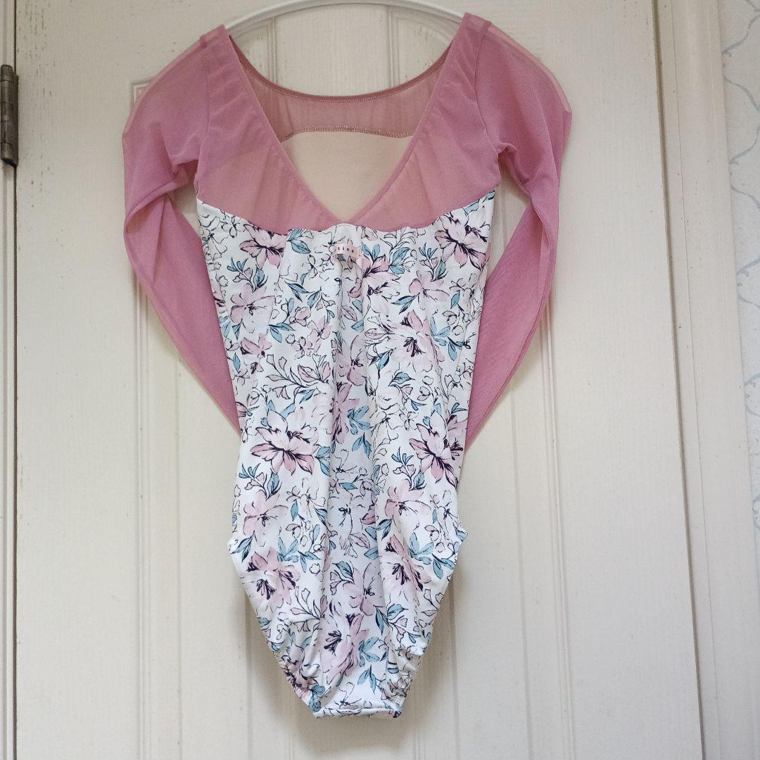 美品 stina スティナ 長袖レオタード M