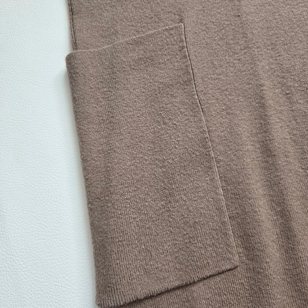 BEARDSLEY モックネック　ニットワンピース　ロング丈