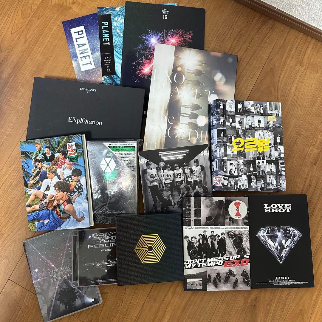 EXO アルバム　まとめ売り