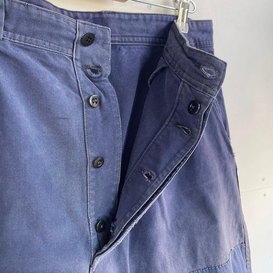 60s セントジェームス ワークパンツ パッチワーク ユーロ ヴィンテージ 古着
