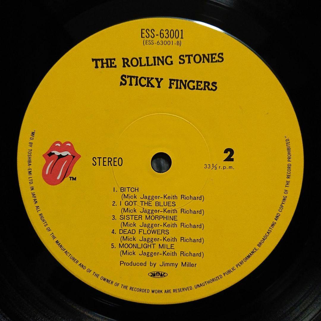The Rolling Stones – Sticky Fingers・LP