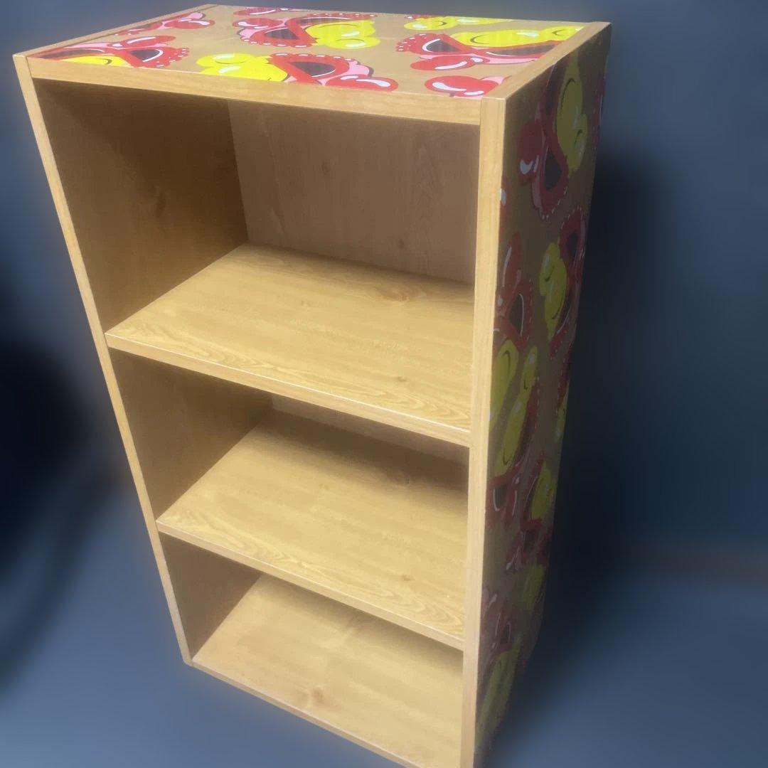ヒステリックミニ　木製カラーボックス