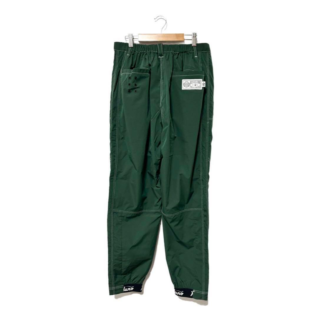 新品 ラッセルノ ゴルフ ウィンド ストップ ロング パンツ グリーン L 5
