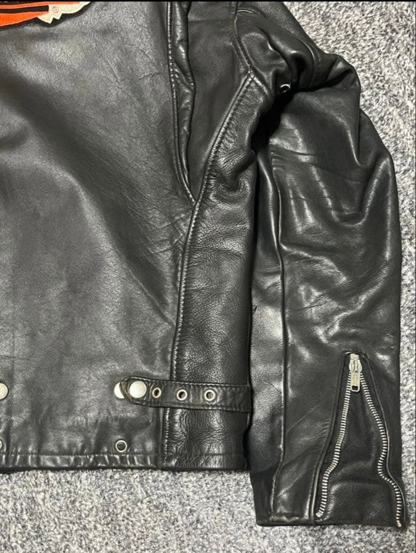 【希少・一点物】schott 641 ショット レザージャケット 38 USA製