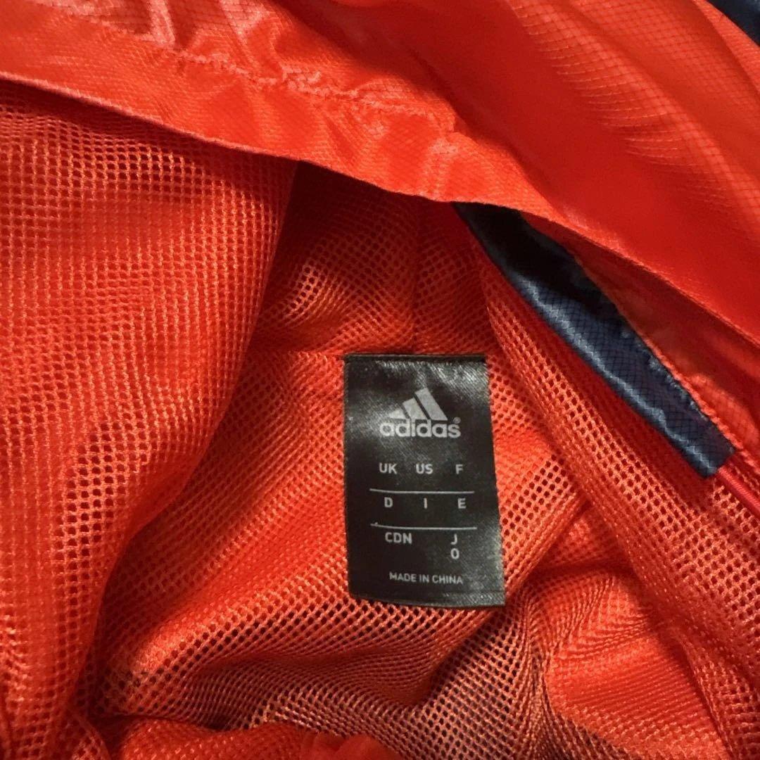 ひ*羊様 adidas Professional ピステ上下 赤・紺　セットアッ