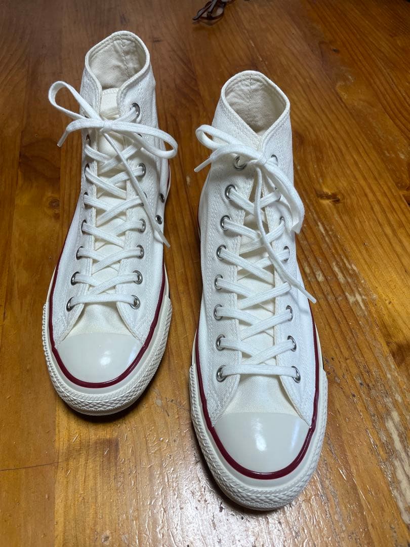 コンバースUSオリジネーターハイカット26.5cm白超美品