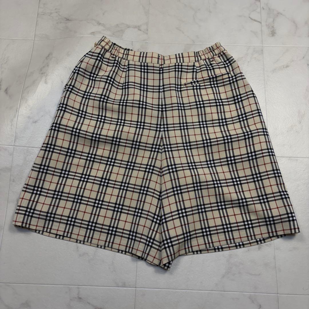 バーバリー　ゴルフ　2way スカートパンツ　ノバチェック 13AR 日本製
