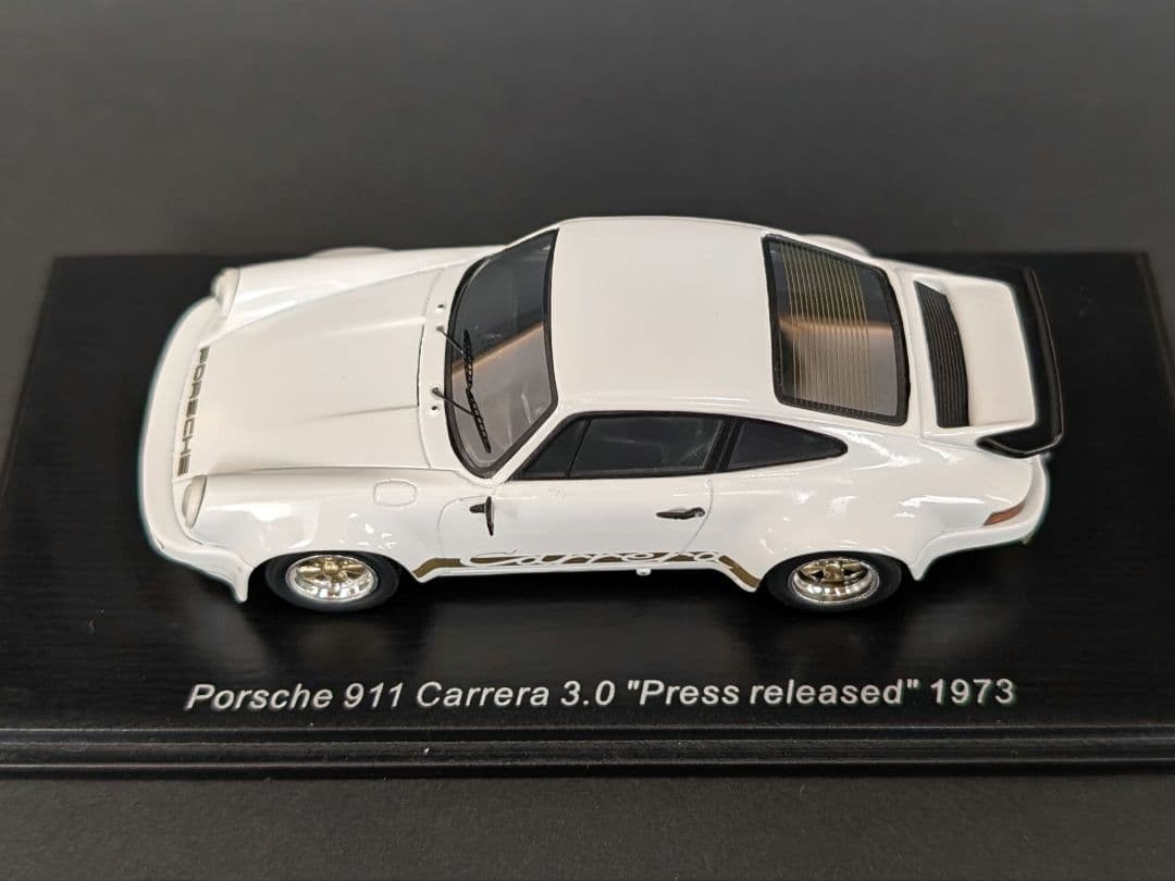 スパーク 1/43 ポルシェ 911 カレラ 3.0 プレスリリース 1973