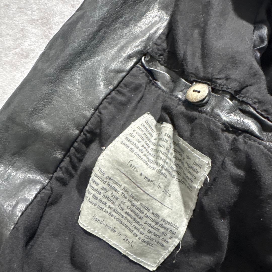 ジャケット・アウター Giorgio Brato archive leather jkt 44
